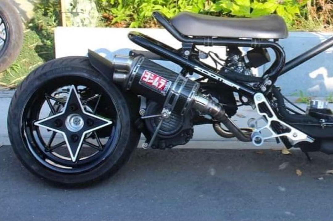 ズーマー 太足 スターシャーク風 タイプ 13インチ 7J オフセット 0