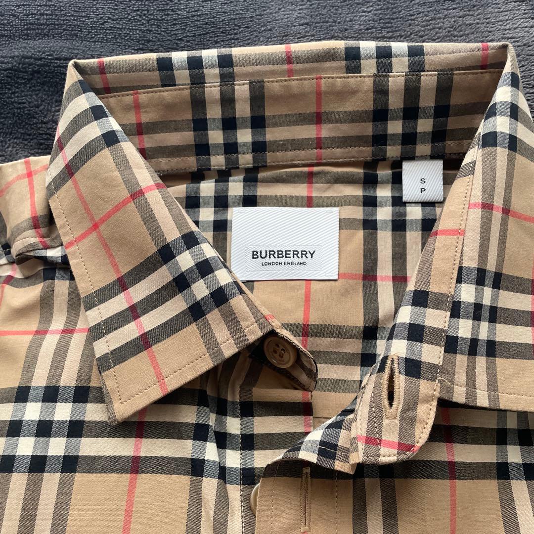 BURBERRY チェック柄 長袖シャツ Sサイズ BURBERRY