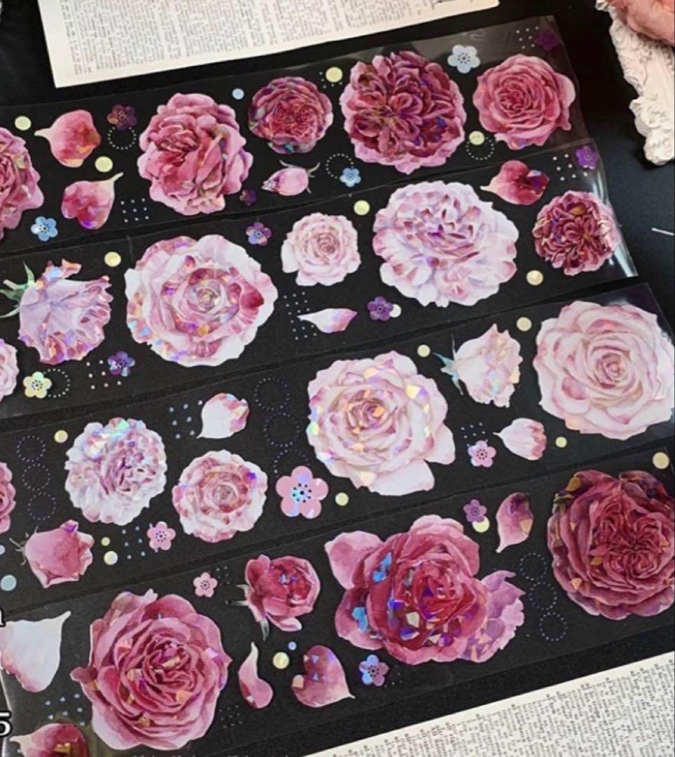 海外マステ お花系 9巻 まとめ売り - メルカリ