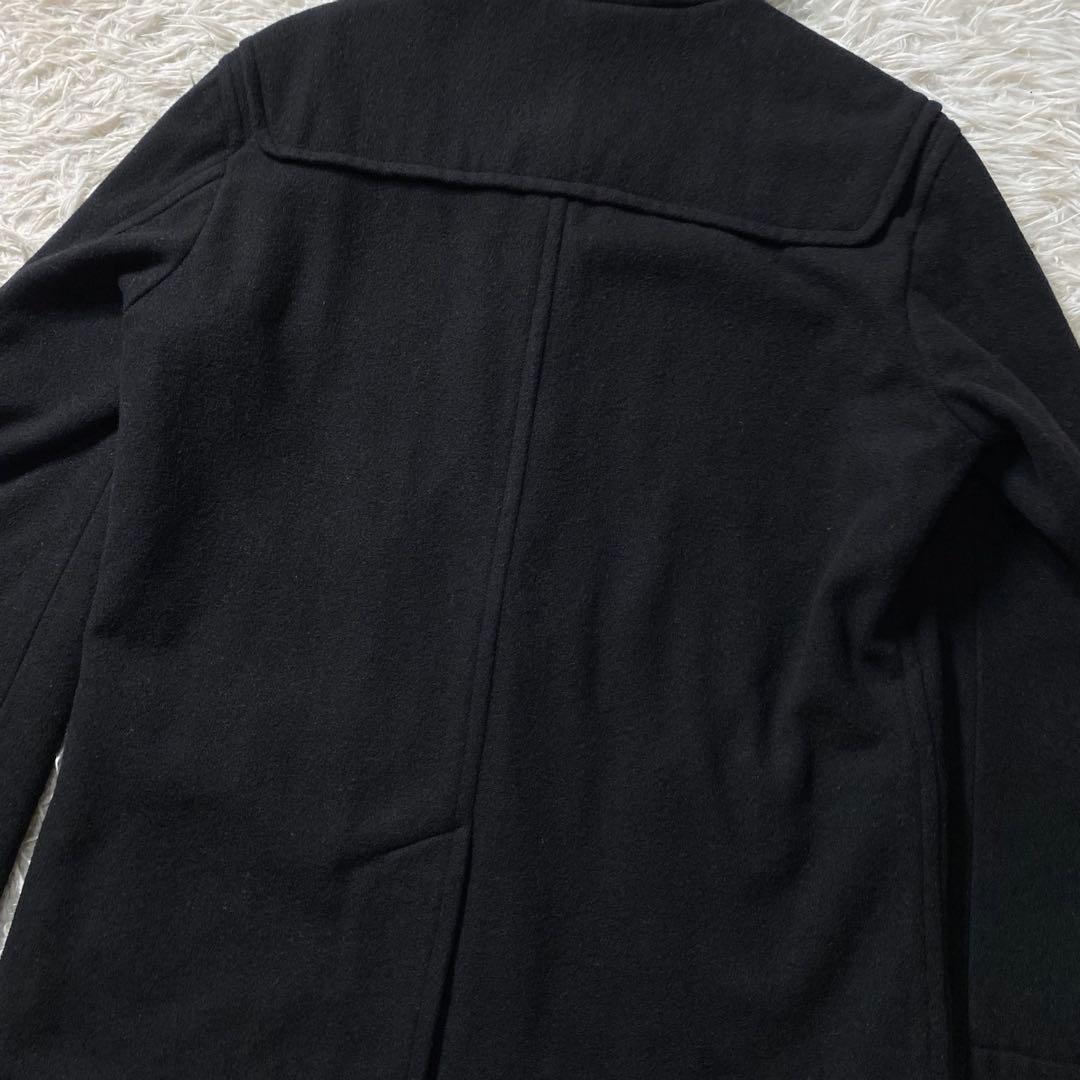 美品】バーバリーブラックレーベル ダッフルコート 金具 ノバチェック