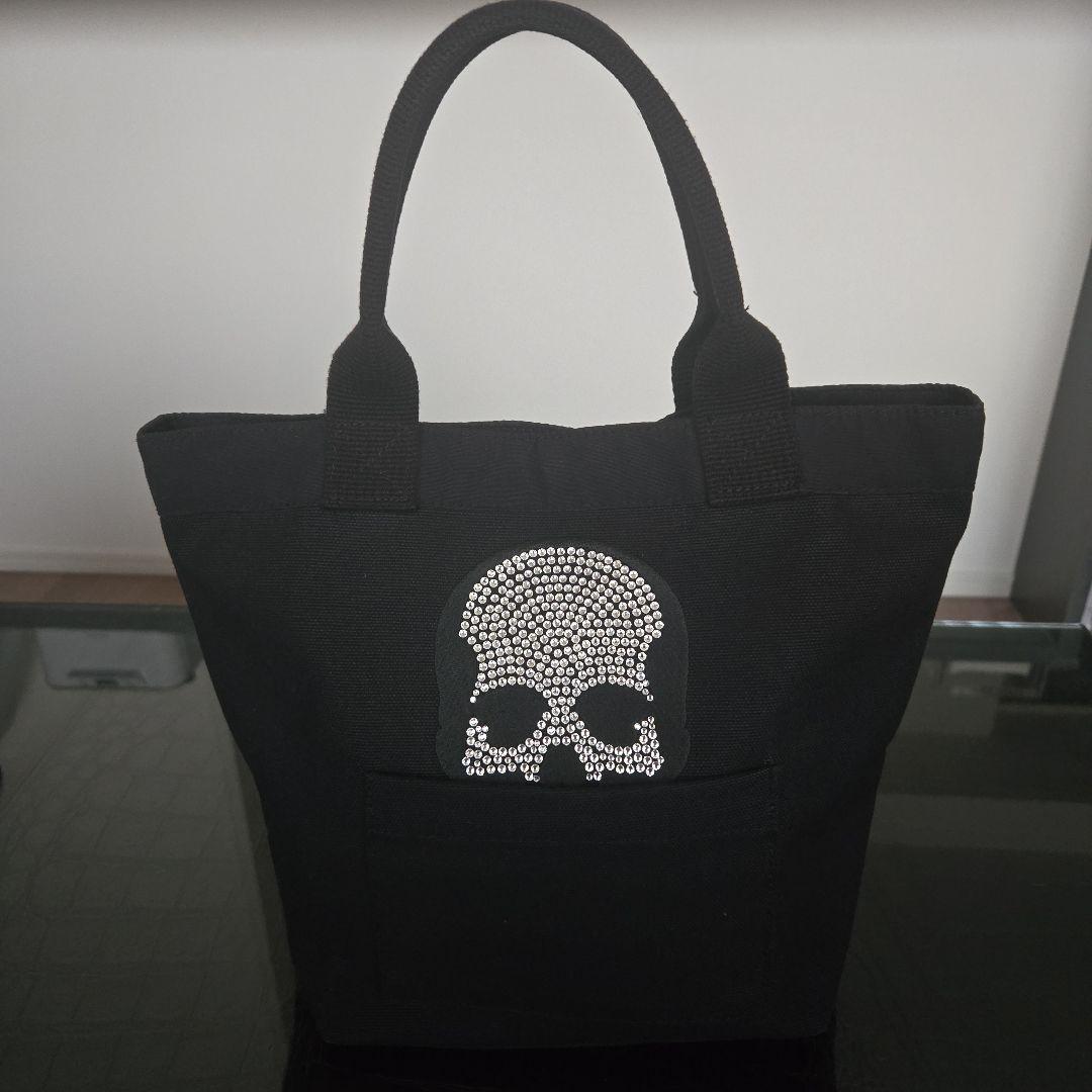 ルシアンペラフィネ ミニトートバッグ スカル スワロフスキー ギンザシックス限定 スワロフスキーあしらったlucien pellat-finet限定アイテム発売