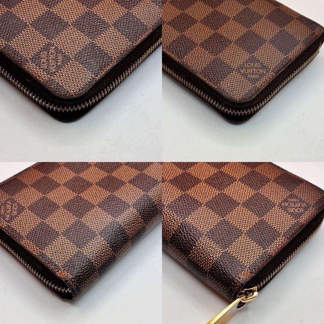 美品✨】ルイヴィトン ダミエ ジッピーウォレット N60015 ラウンド