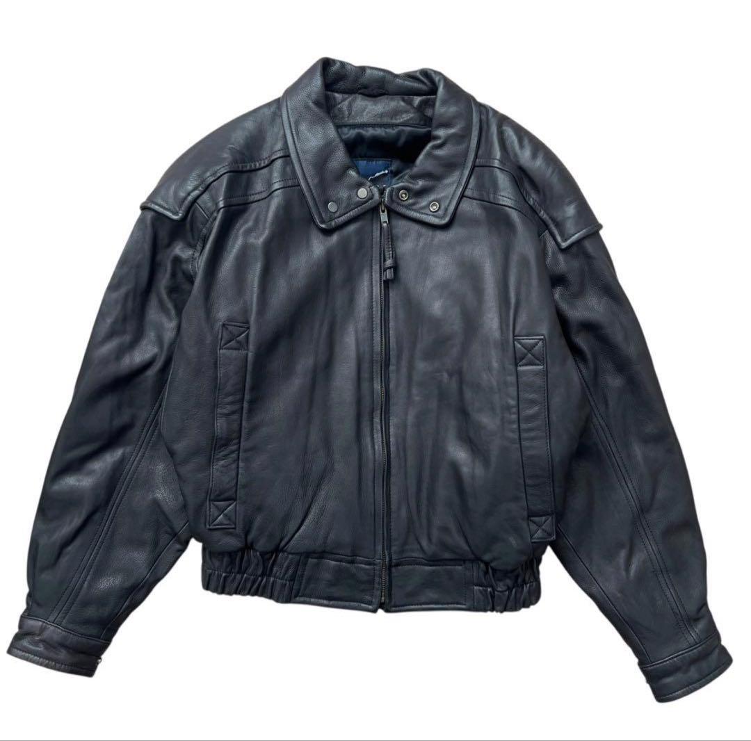 Robert Comstock 鹿革 短丈 レザー ボンバージャケット S - メルカリ
