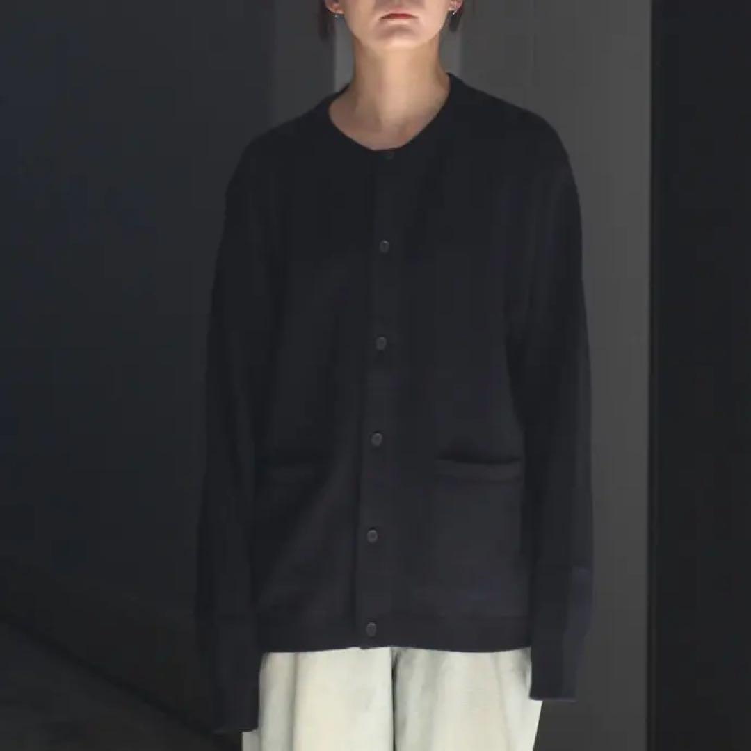 ssstein / Fine Wool Knit Cardigan / 25AW