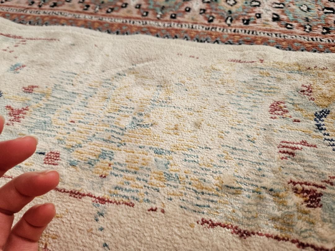 多色オリエンタルデザインラグ