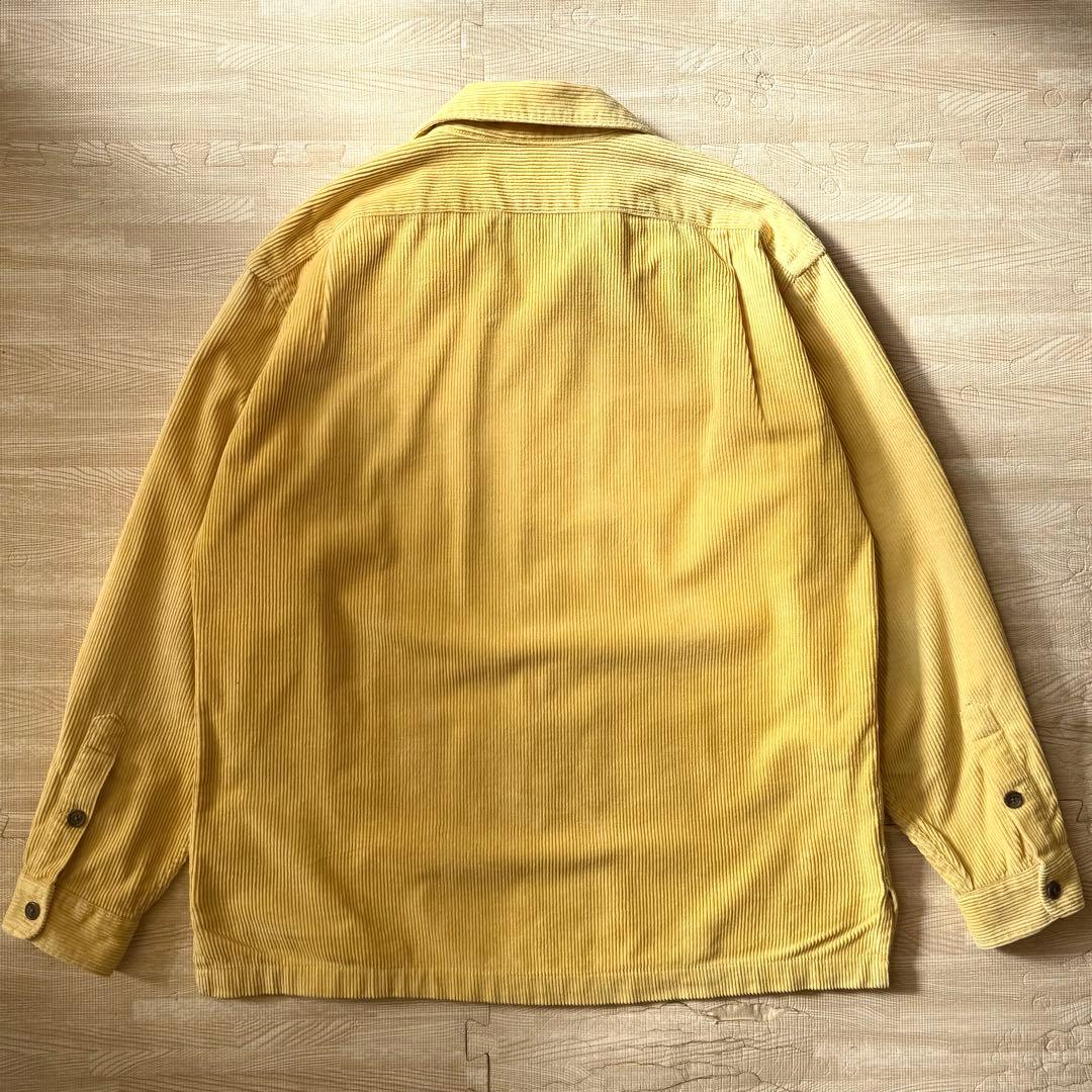 90s 初期 三つ星 RRL コーズシャツ 開襟 太畝 マスタード - メルカリ