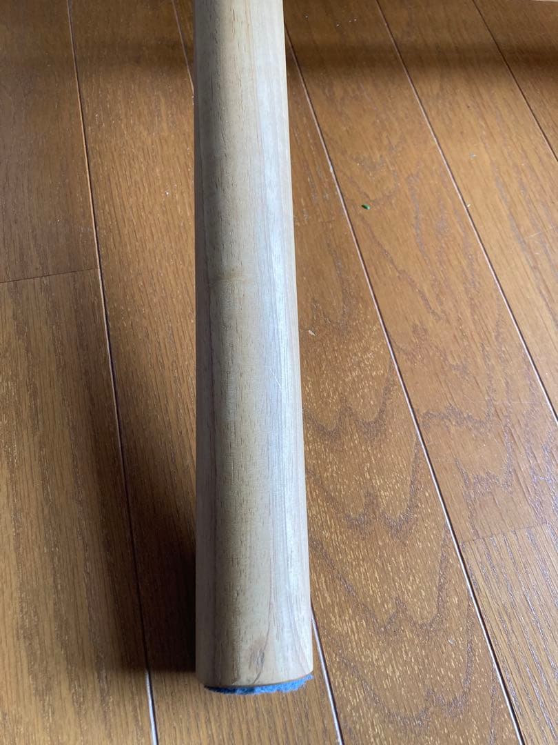 無印良品/MUJI 木製ミドルテーブル・オーク材 ナチュラル ローテーブル