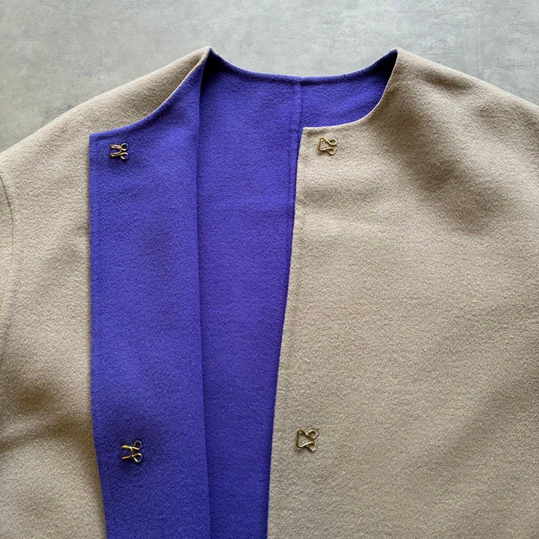 人気 ユナイテッドアローズ リバーコート リバーシブル バイカラー