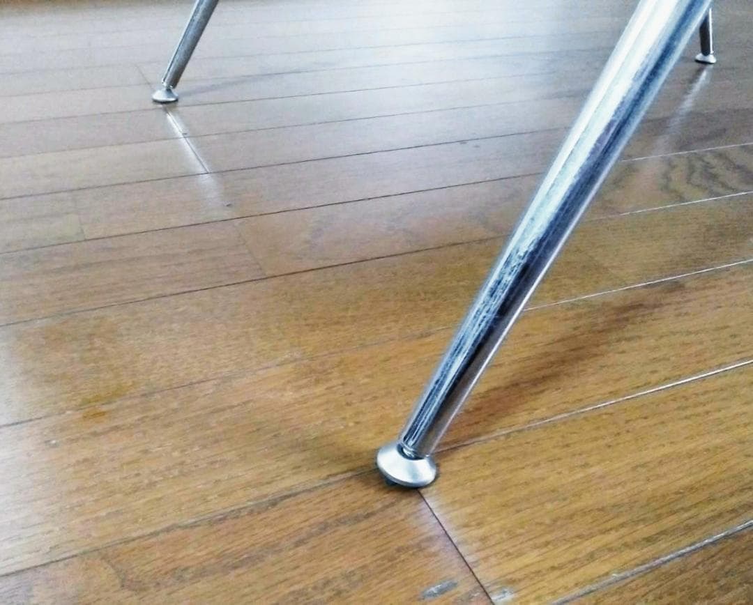 スペースエイジ ミッドセンチュリー ローテーブル 楕円ガラス70年代