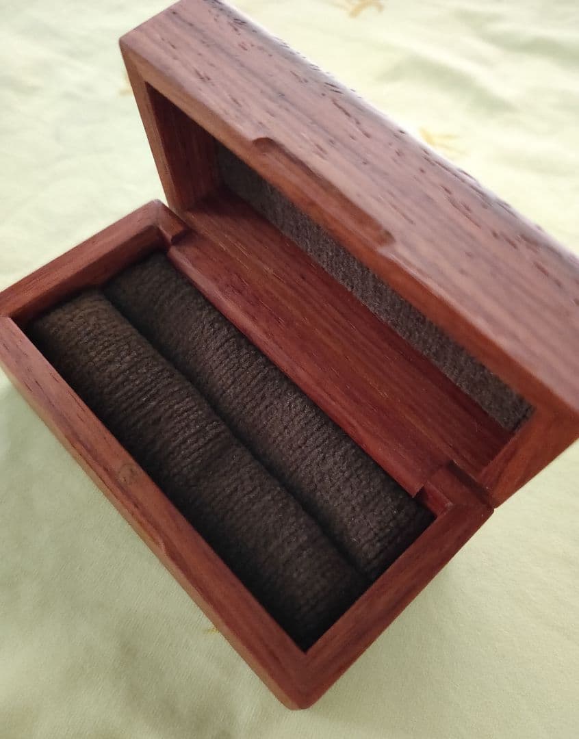 木製リングケース 指輪入ツイン　丹野製作所 丹野製作所/指輪入 ツイン -大切な思いとともに使いたい、木の指輪