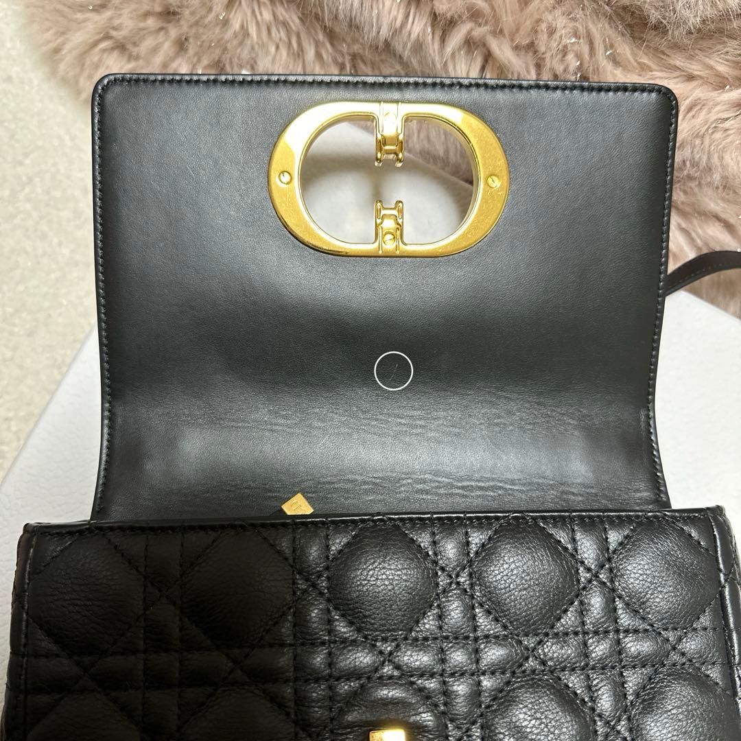 Dior Caro スモール ブラック ディオール カロ ショルダーバッグ