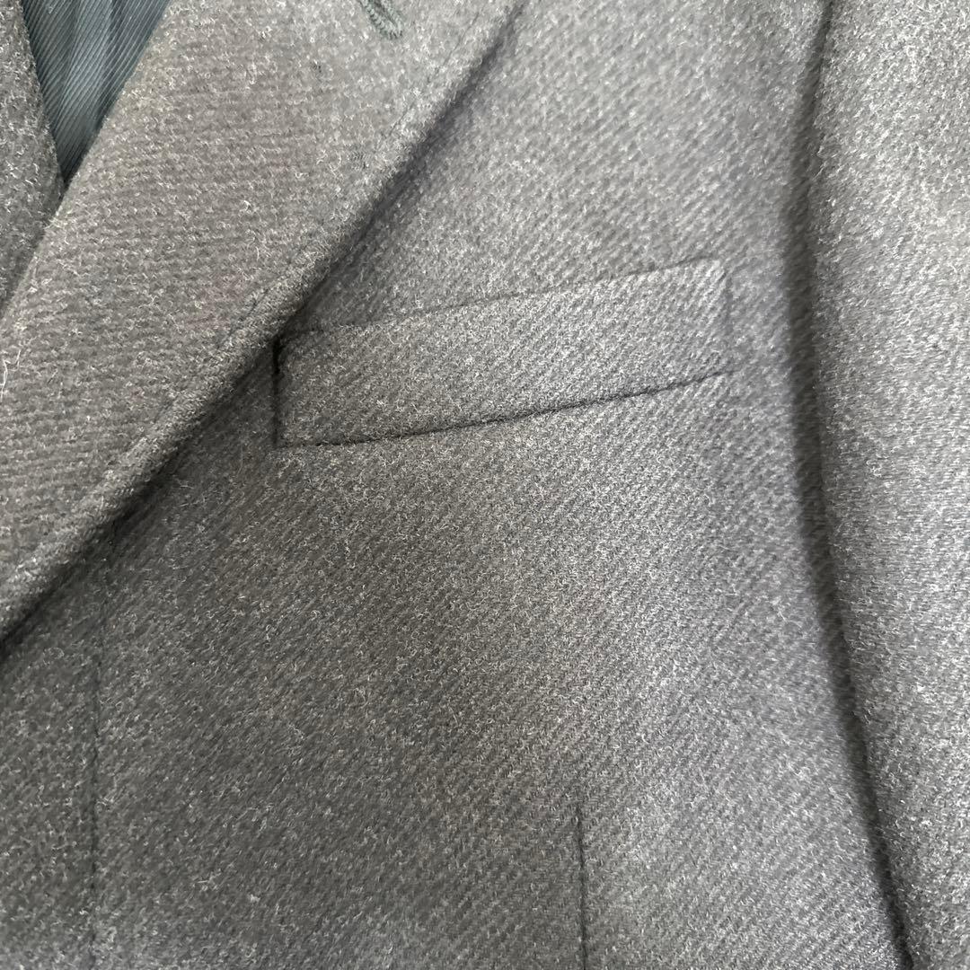 新品】DIOR HOMME 07AW エディ期 本革レザートリム カシミア混織