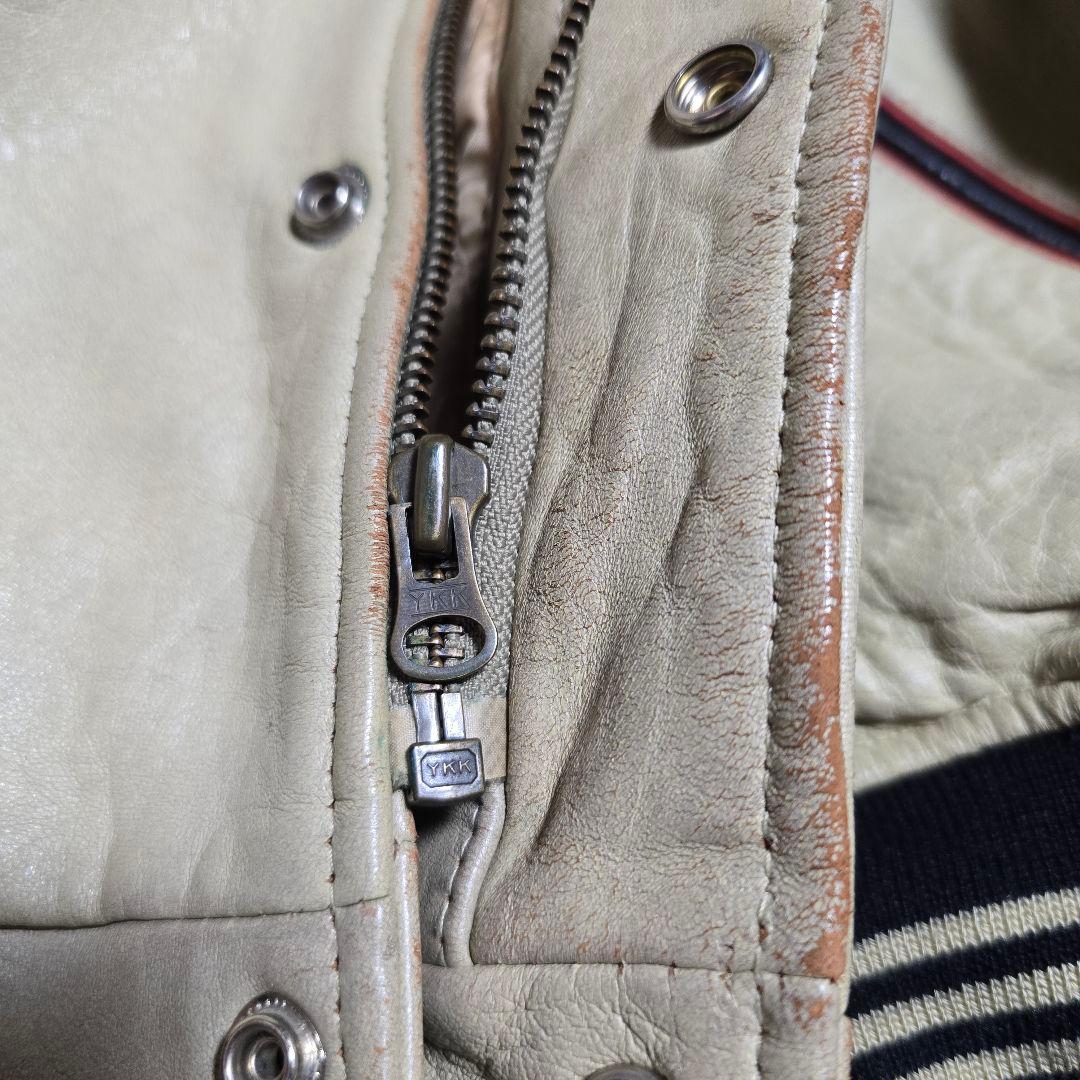 ら*き様 【Harley Davidson レザースタジャン スタッズ 】羊革 - メルカリ