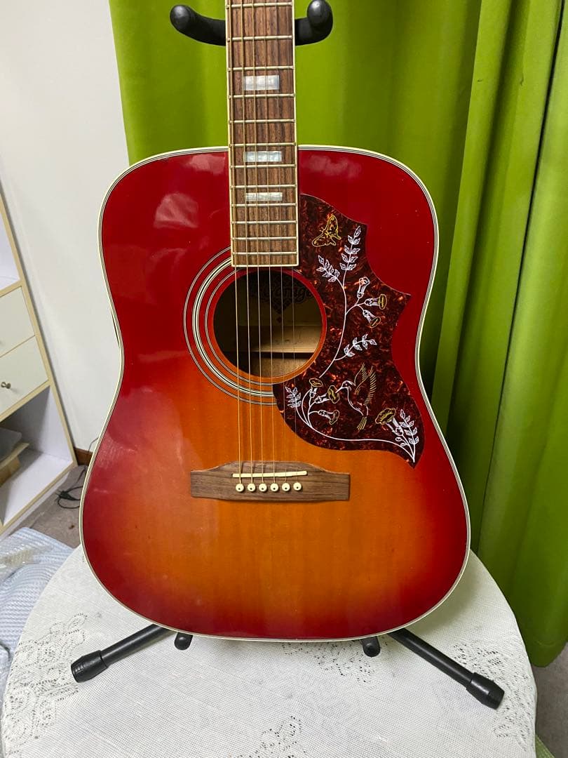 ひばり　極上美品ハミングバードK Garageエレアコ 音出し良好