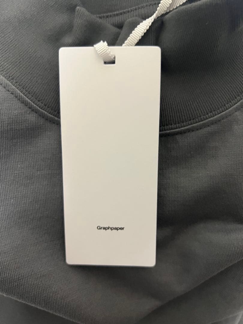 Graphpaper グレー モックネック ロングTシャツサイズ1 - メルカリ