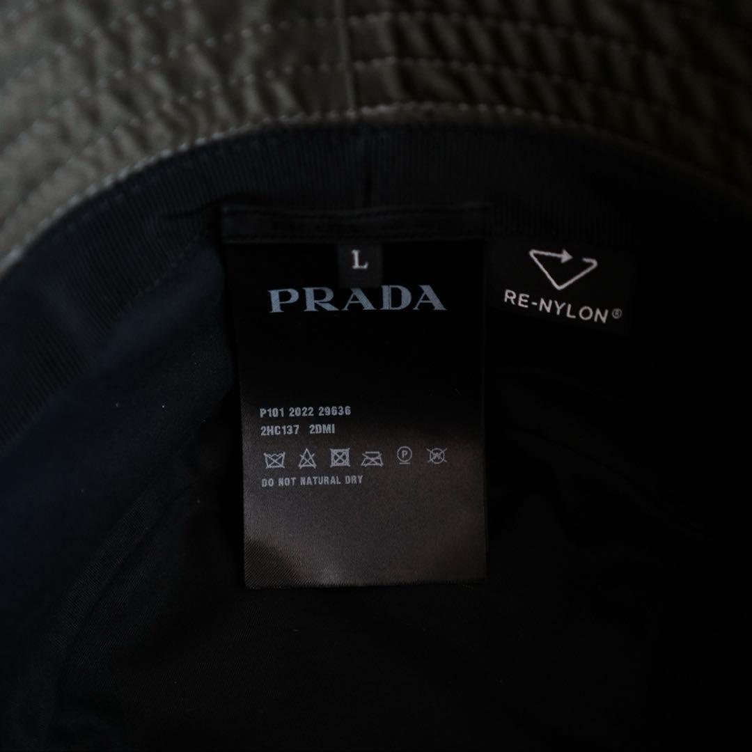 【PRADA】Re-NylonバケットハットCAPPELLI INTESSUTO