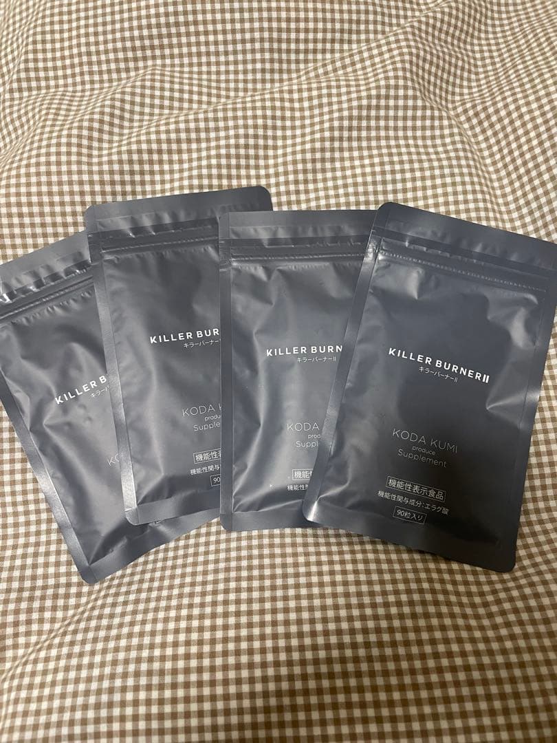 専用様用KILLER BURNER II ダイエットサプリ 90粒入り未開封4袋 公式_正規販売店】 キラーバーナー II ダイエットサプリ 倖田來未