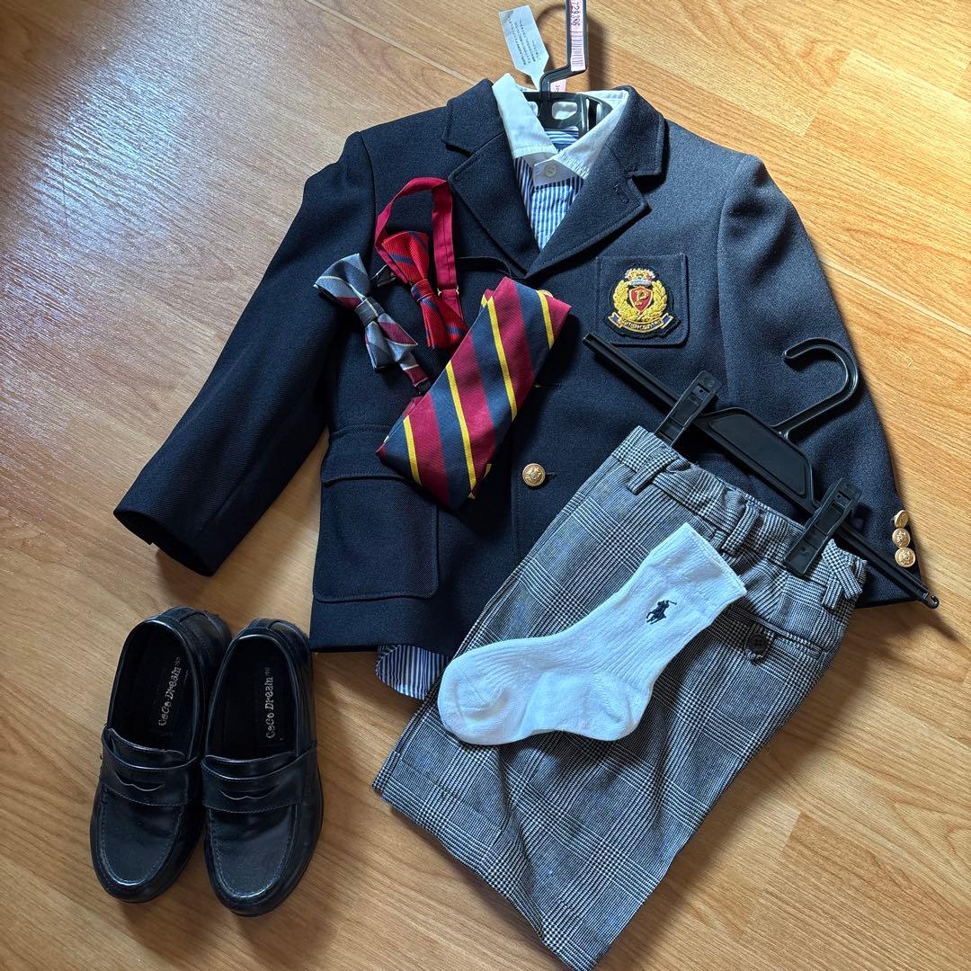 【超美品】セレモニースーツ　polo ラルフローレン　入学式　卒業式 楽天市場】入学式 スーツ レンタル 女の子 卒園式 子供服 スーツ女の子