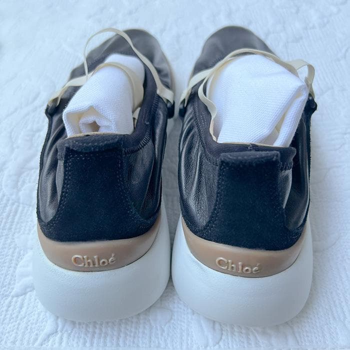 あ*み様 Chloe クロエのバレエシューズ　38　24.5cm　スニーカー ロ