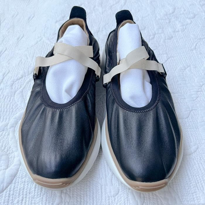 あ*み様 Chloe クロエのバレエシューズ　38　24.5cm　スニーカー ロ