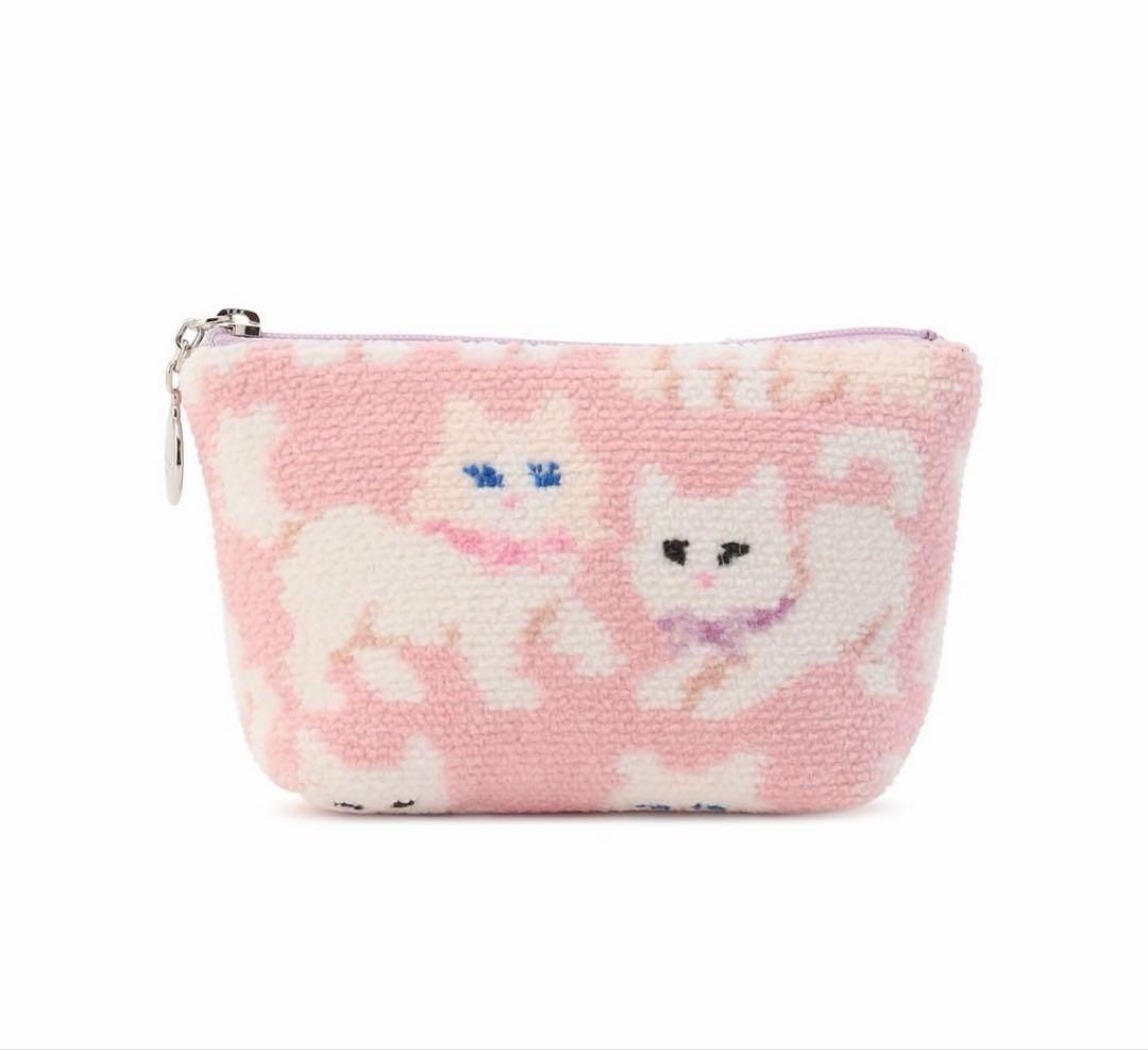 フェイラー モフモフネコチャン 舟型ポーチ S - メルカリ