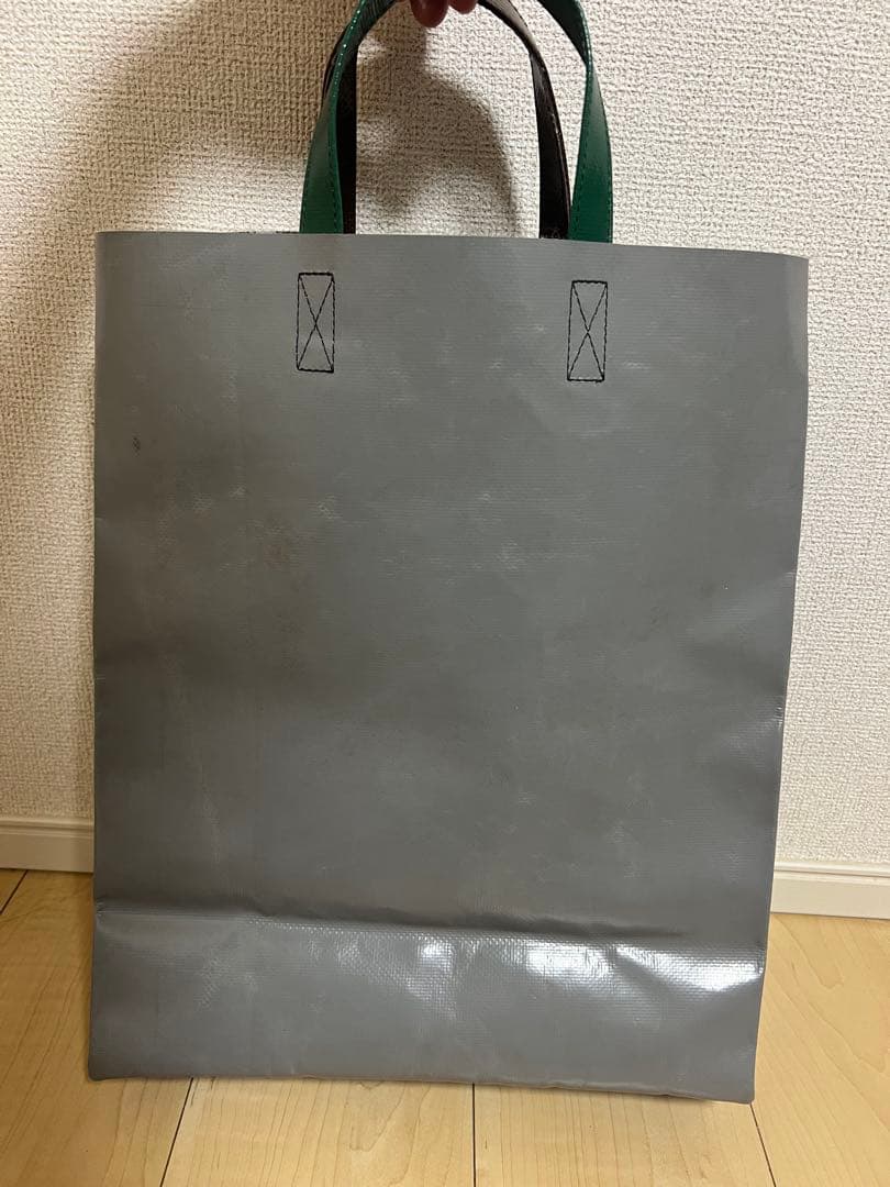 FREITAG フライターグ トートバッグ シルバー グレー - メルカリ