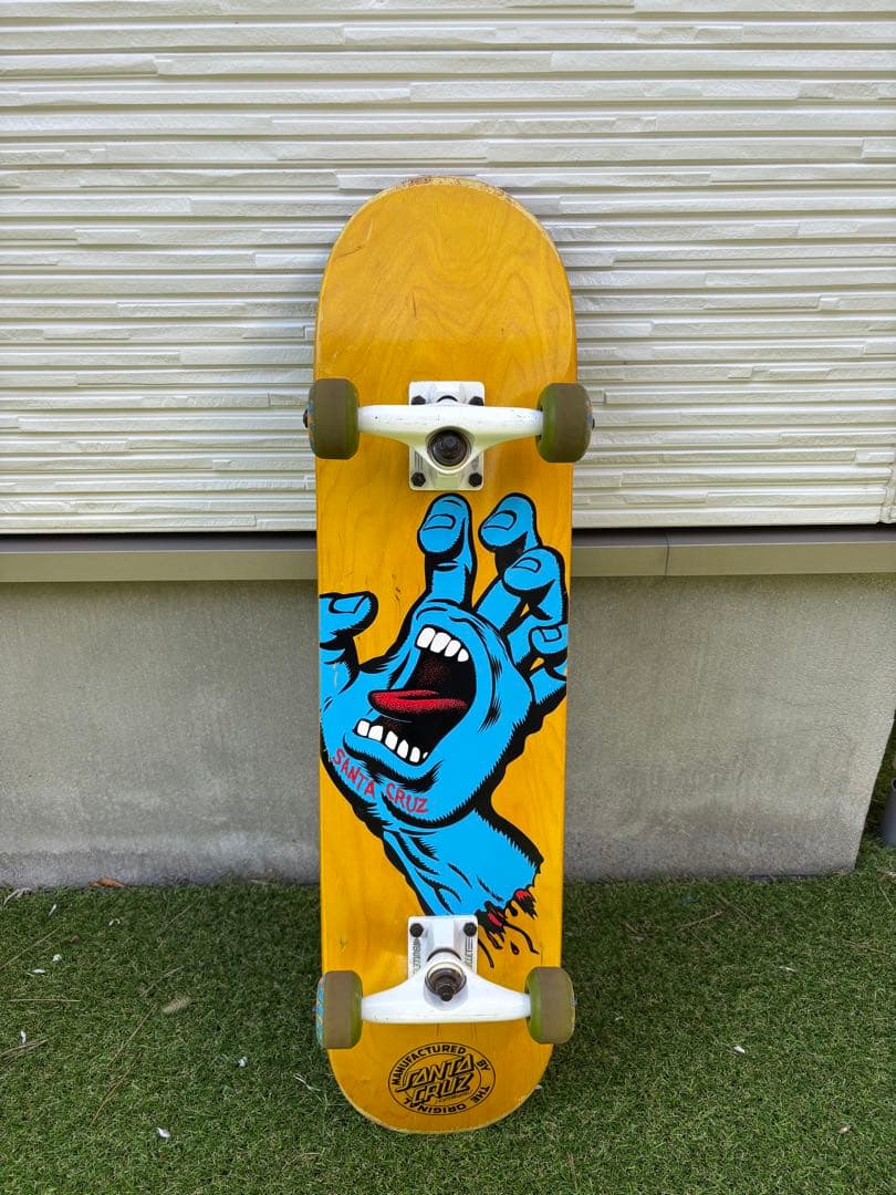 サンタクルーズ　スケートボード　デッキ　コンプリート スケートボード デッキ SANTACRUZ サンタクルーズ WOOTEN CREST VX
