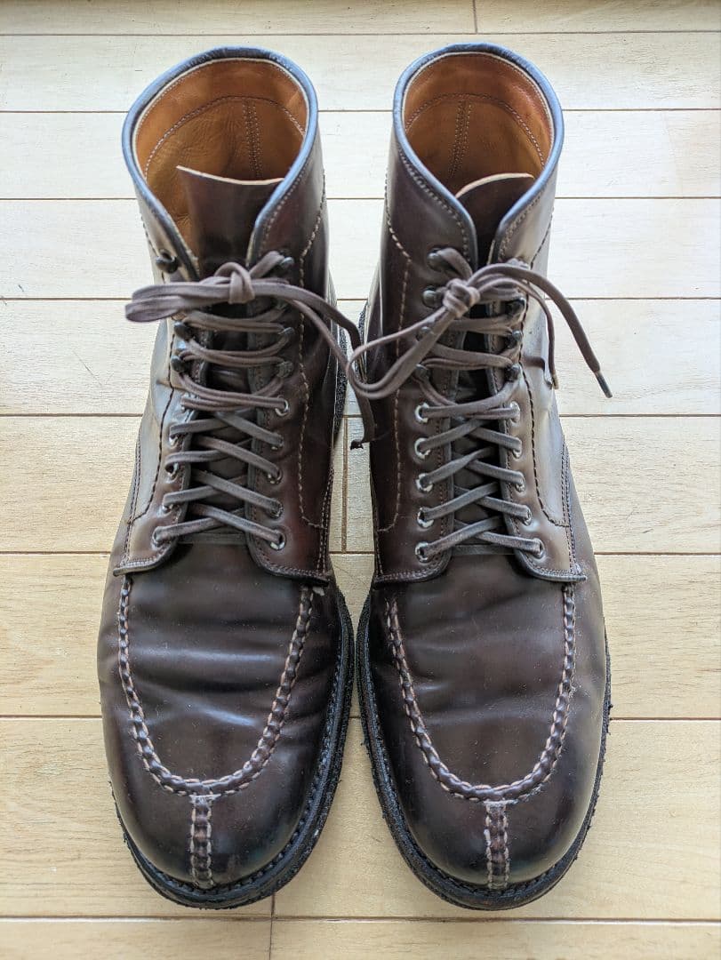 ALDEN　タンカーブーツ　９㌅　バーガンディ　クレープソール ALDENのタンカーブーツ・コードバン入荷！バーガンディ＆ブラック