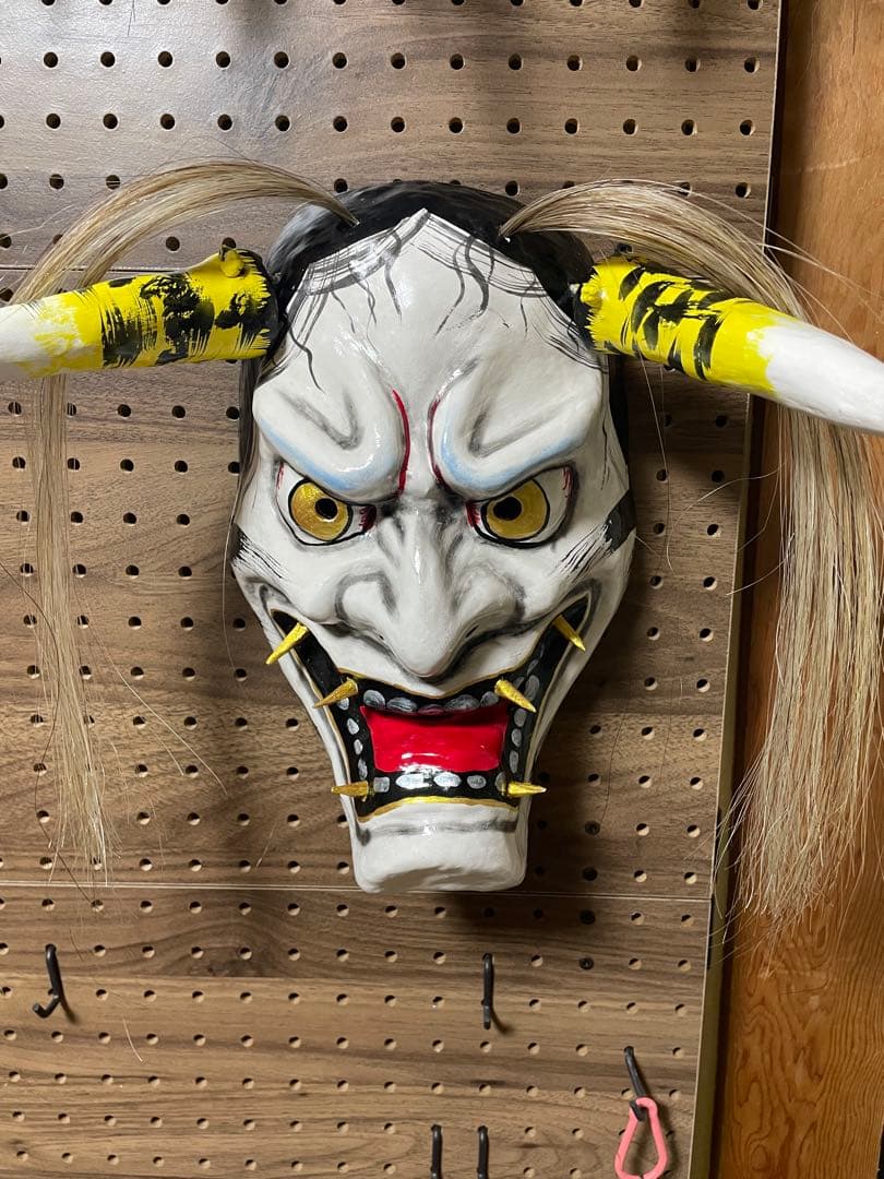 石見神楽 神楽面No.23 - メルカリ