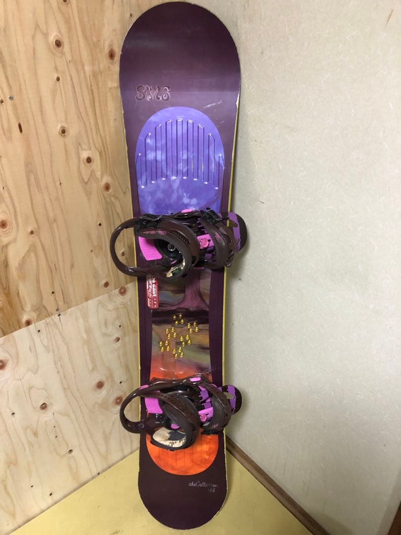 最終値引き SIMSスノーボードFLUXビンディングセット - メルカリ