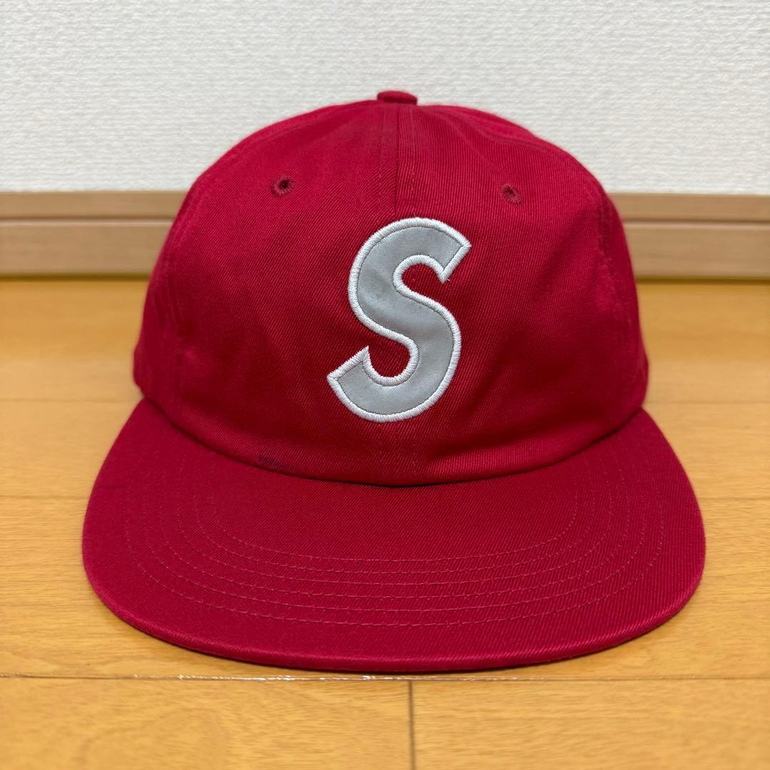 Supreme 3M Reflective S Logo 6-Panel レッド - メルカリ