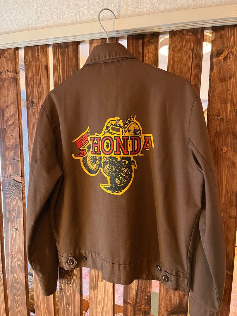 Sears 60年〜70年代 ワークジャケット HONDA ブラウン - メルカリ