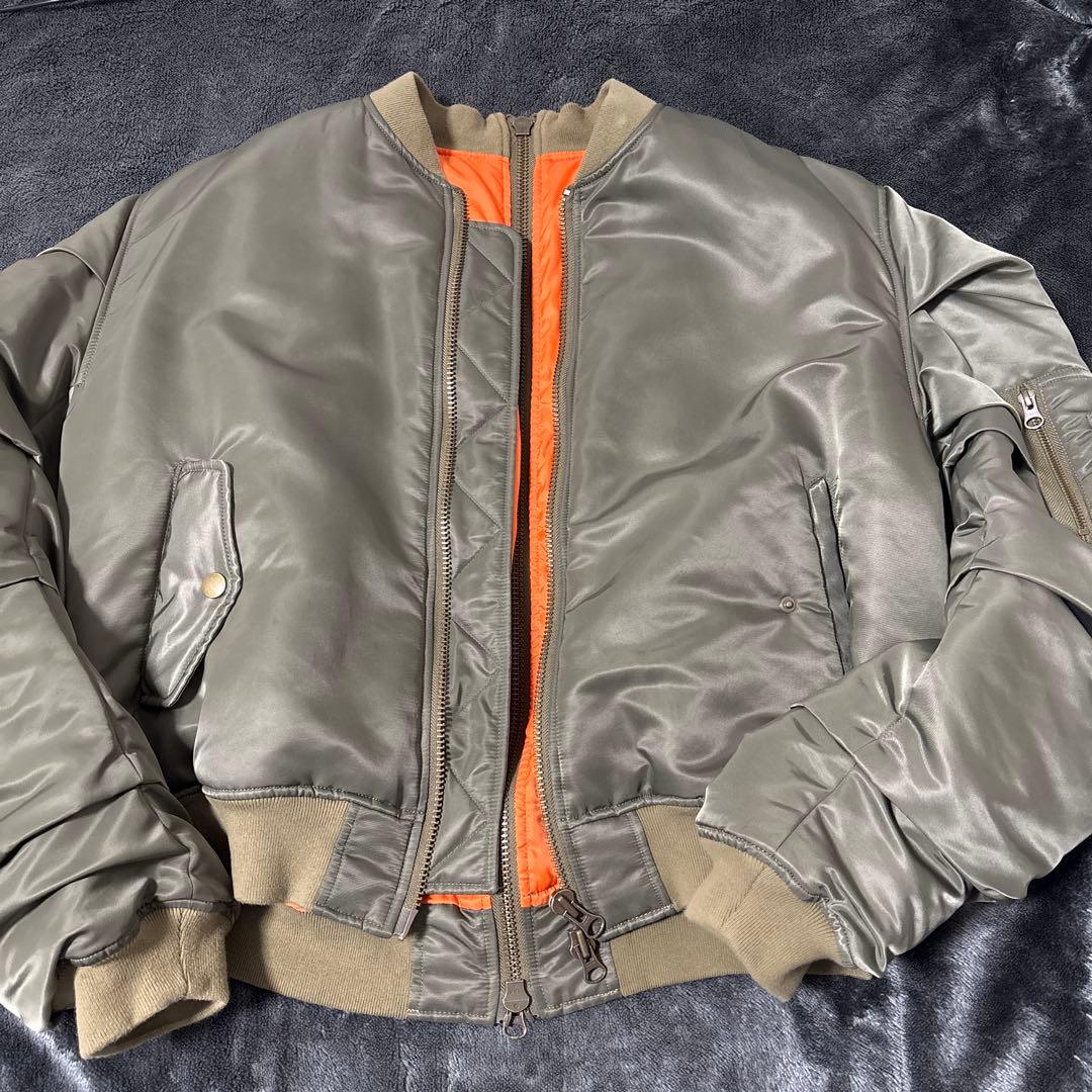 平本蓮27Circus AMNJX MA-1 フライトジャケット オリーブ - メルカリ