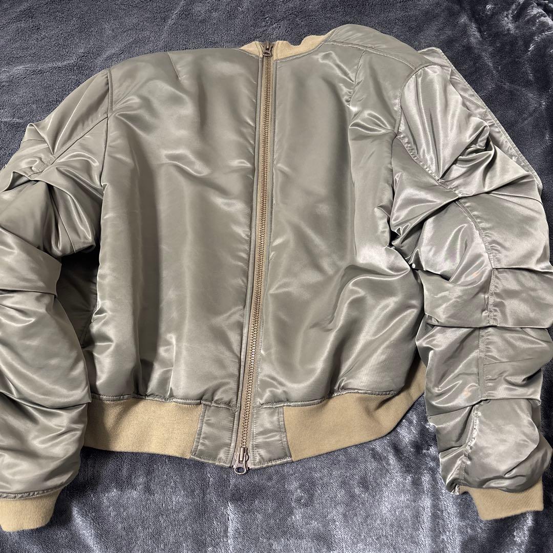 平本蓮27Circus AMNJX MA-1 フライトジャケット オリーブ - メルカリ