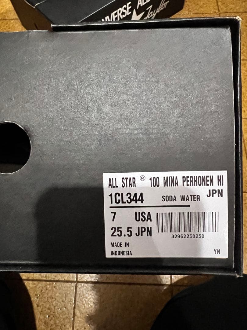 CONVERSE mina perhonen コラボスニーカー 25.5cm