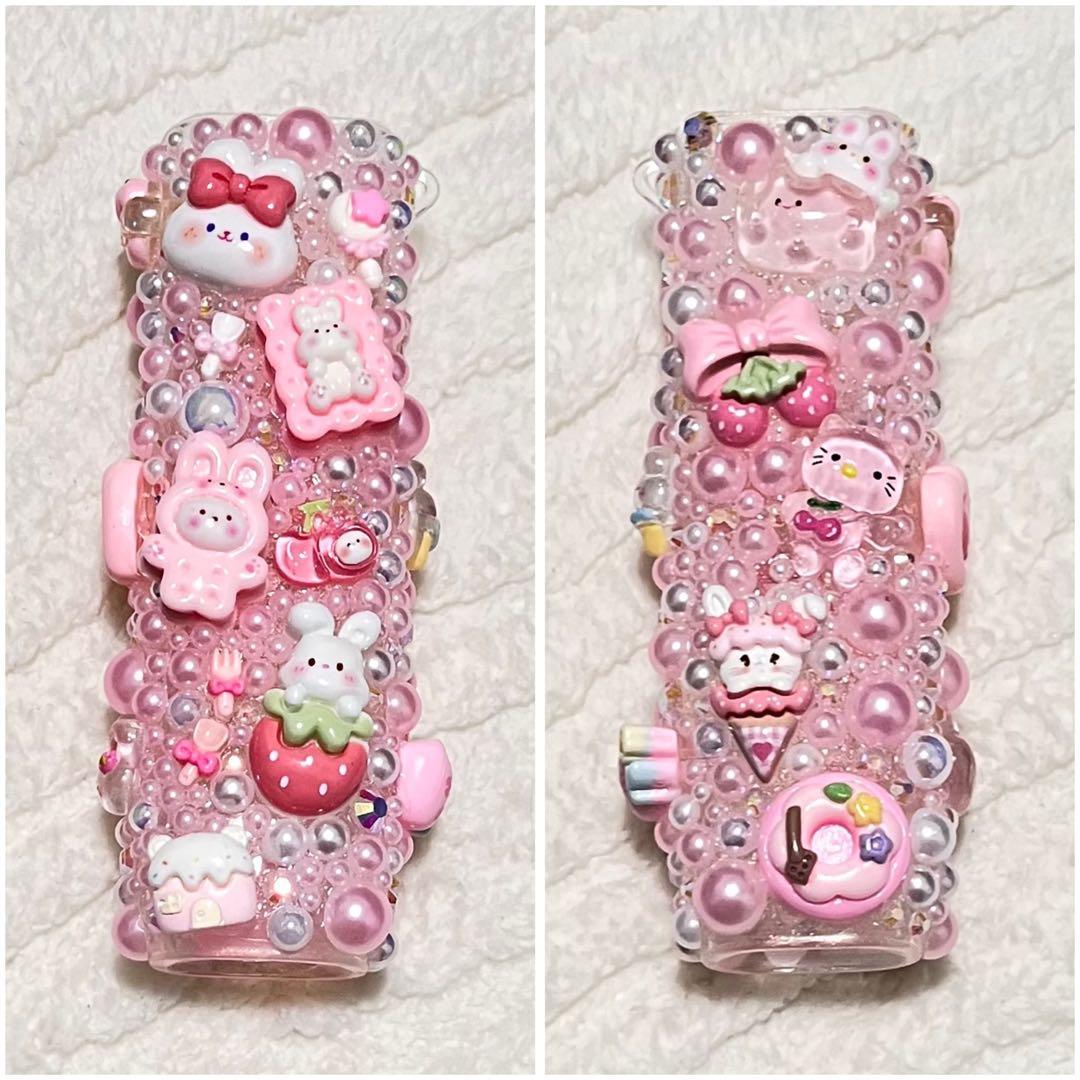 iQOS イルマワン デコケース 平成女児 地雷 量産 ピンク - メルカリ