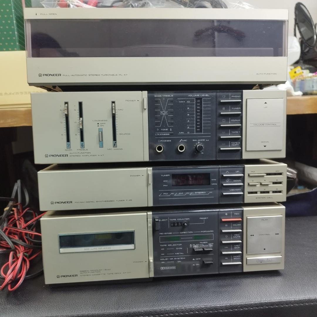 PIONEER パイオニア システムコンポ F-X9 A-X7 レコード - メルカリ