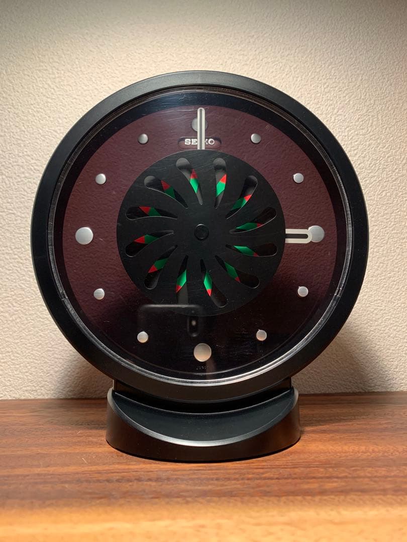 美品 80s 90sSEIKO ポストモダン 置時計 スペースエイジ セイコー 掛け時計 ポストモダン ミッドセンチュリー スペースエイジ - メルカリ