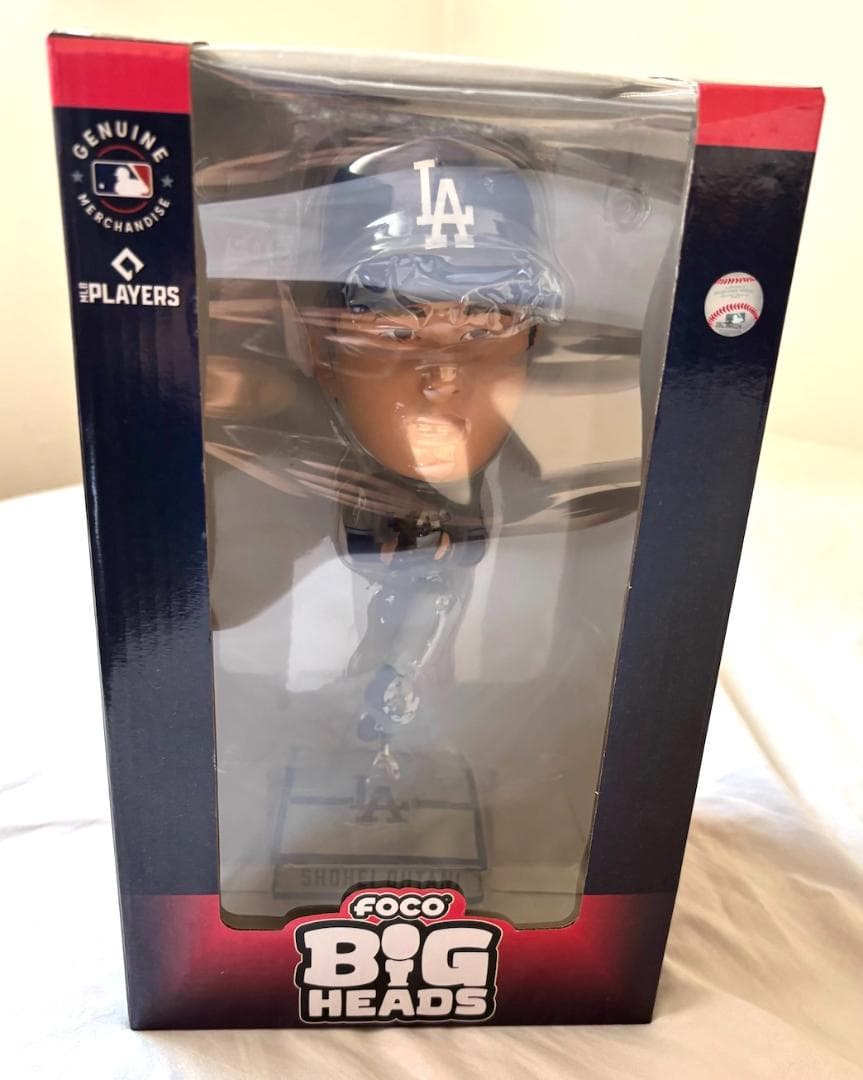 1万体限定】大谷翔平 10.5 ドジャース バブルヘッド人形 ブルー