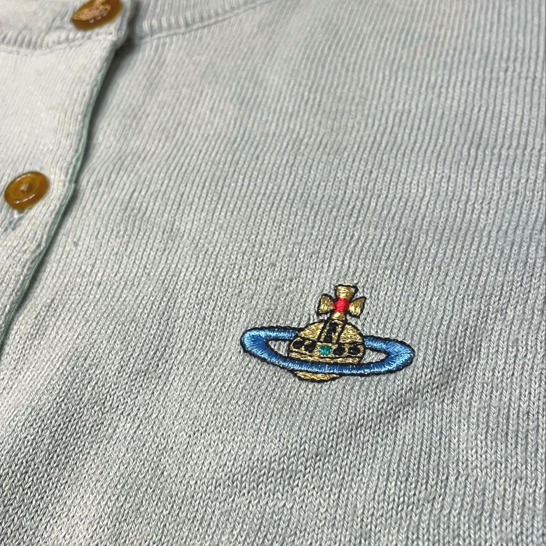 ヴィヴィアンウエストウッド レッドレーベル オーブ刺繍カーディガン