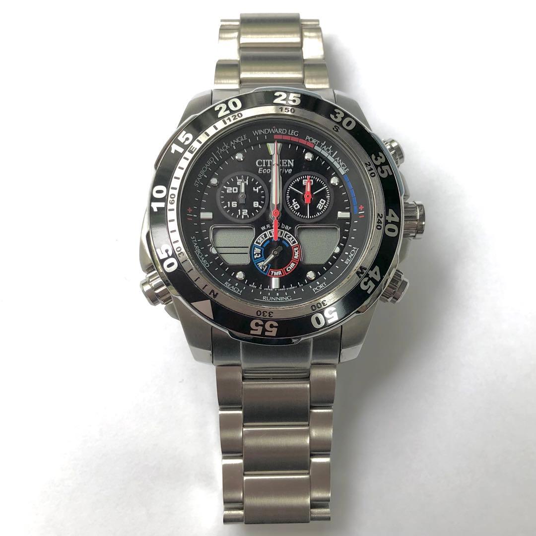 ジャンク】シチズン プロマスター エコドライブC660-S067626 HST