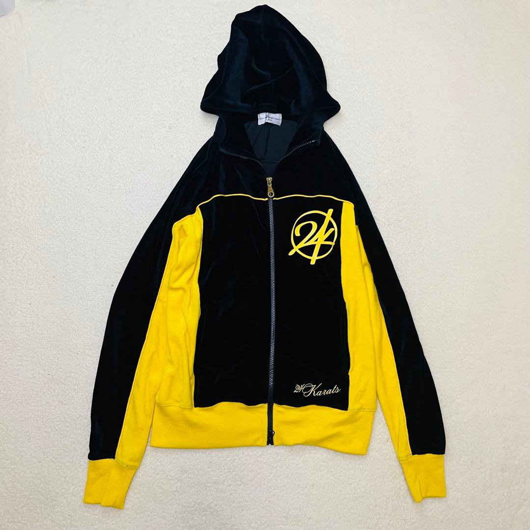EXILE エグザイル 24karats ベロア セットアップ 黒×黄色 M - メルカリ