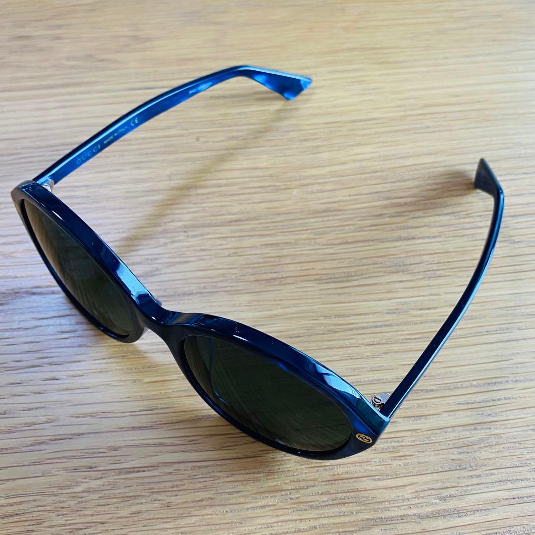GUCCI 正規品 イタリア製 GG0023SA 青 ブルー サングラス グッチ