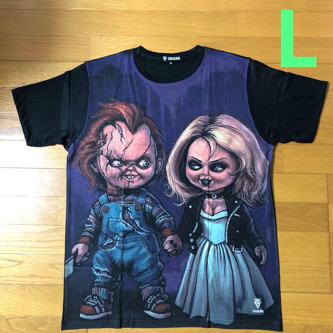 CHUCKY チャッキー＆ティファニー チャッキーの花嫁 Tシャツ サイズL