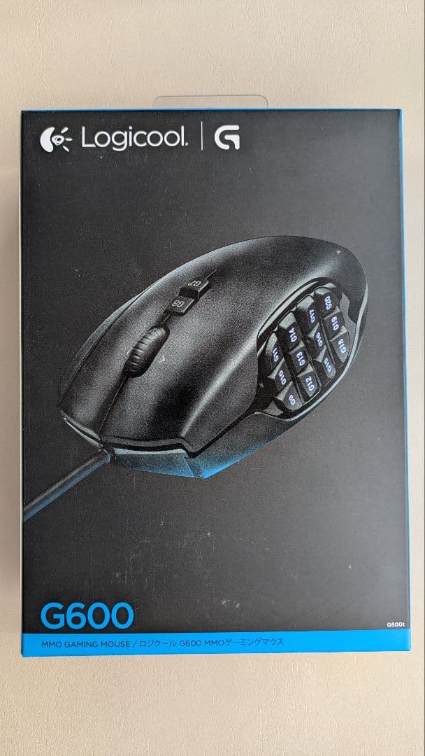 Logicool G600t ゲーミングマウス 本体 G600T ゲーミングマウス Gシリーズ [レーザー /20ボタン /USB /有線