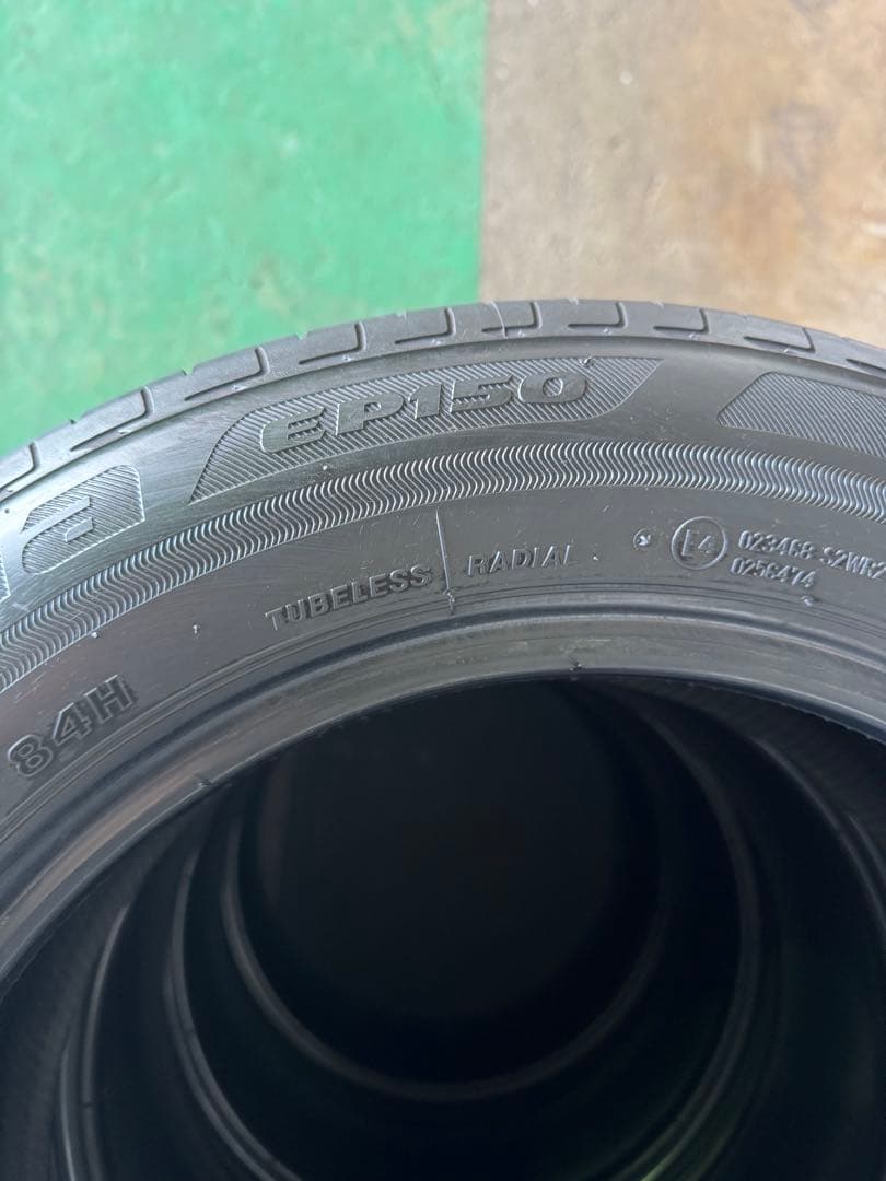 185/60R15 ブリヂストン EP150 夏タイヤ4本。バリ溝！A - メルカリ