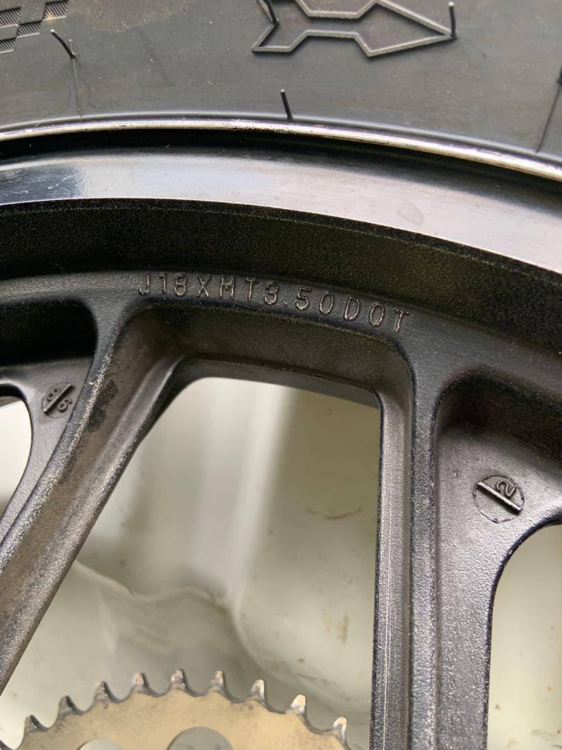 gsx-r1100 gu74a 1987年式 リアホイール GSXR1100 - メルカリ