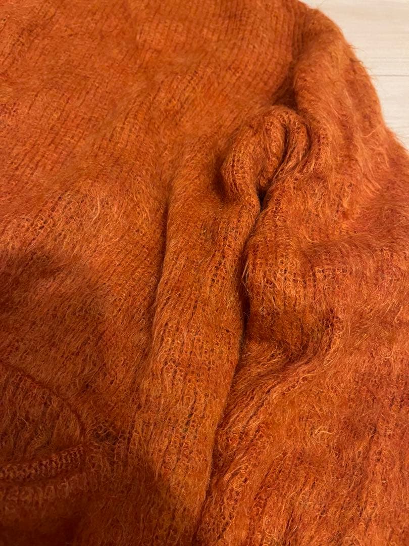 60s Vintage REVERE シャギー モヘア カーディガン ボロ