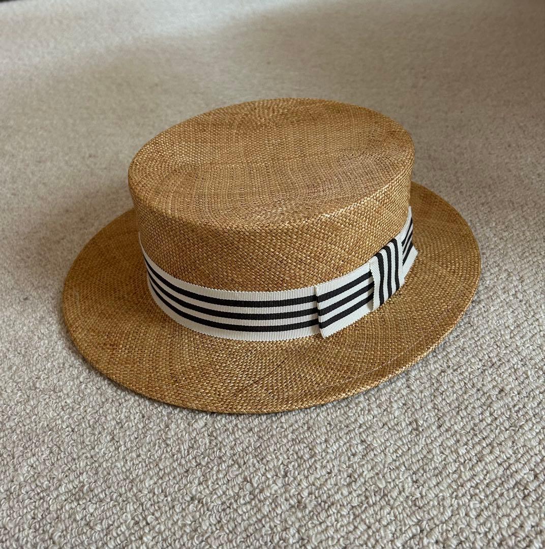 最終お値下げ‼︎ Poise ポイズ エ 麦わら帽子 - メルカリ