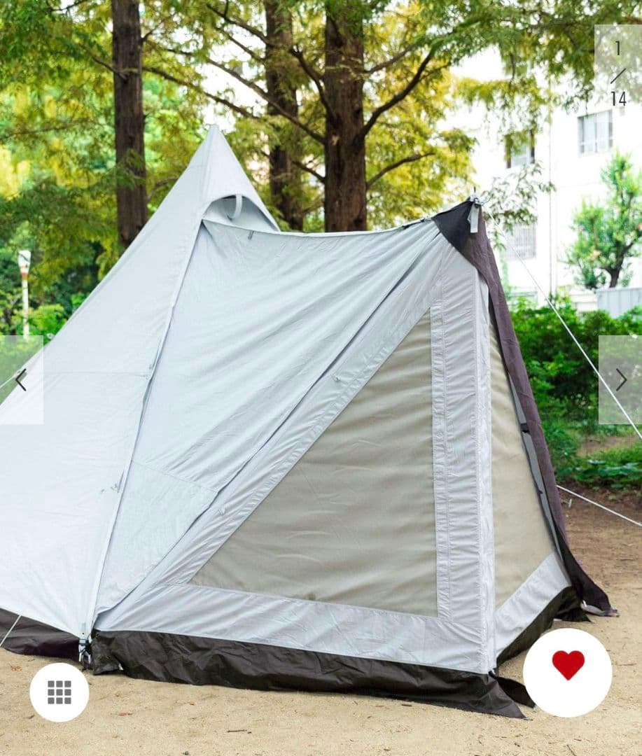 獣人 【新品、未開封】 サーカスTCDX＋別注EKALアイスグレーセット URBAN RESEARCH DOORS｜『別注』tent-Mark DESIGNS×EKAL サーカスTCDX